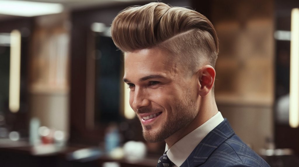 18 Coupes de Cheveux Tendance Homme avec Raie sur le Côté - IMMY BEAUTY